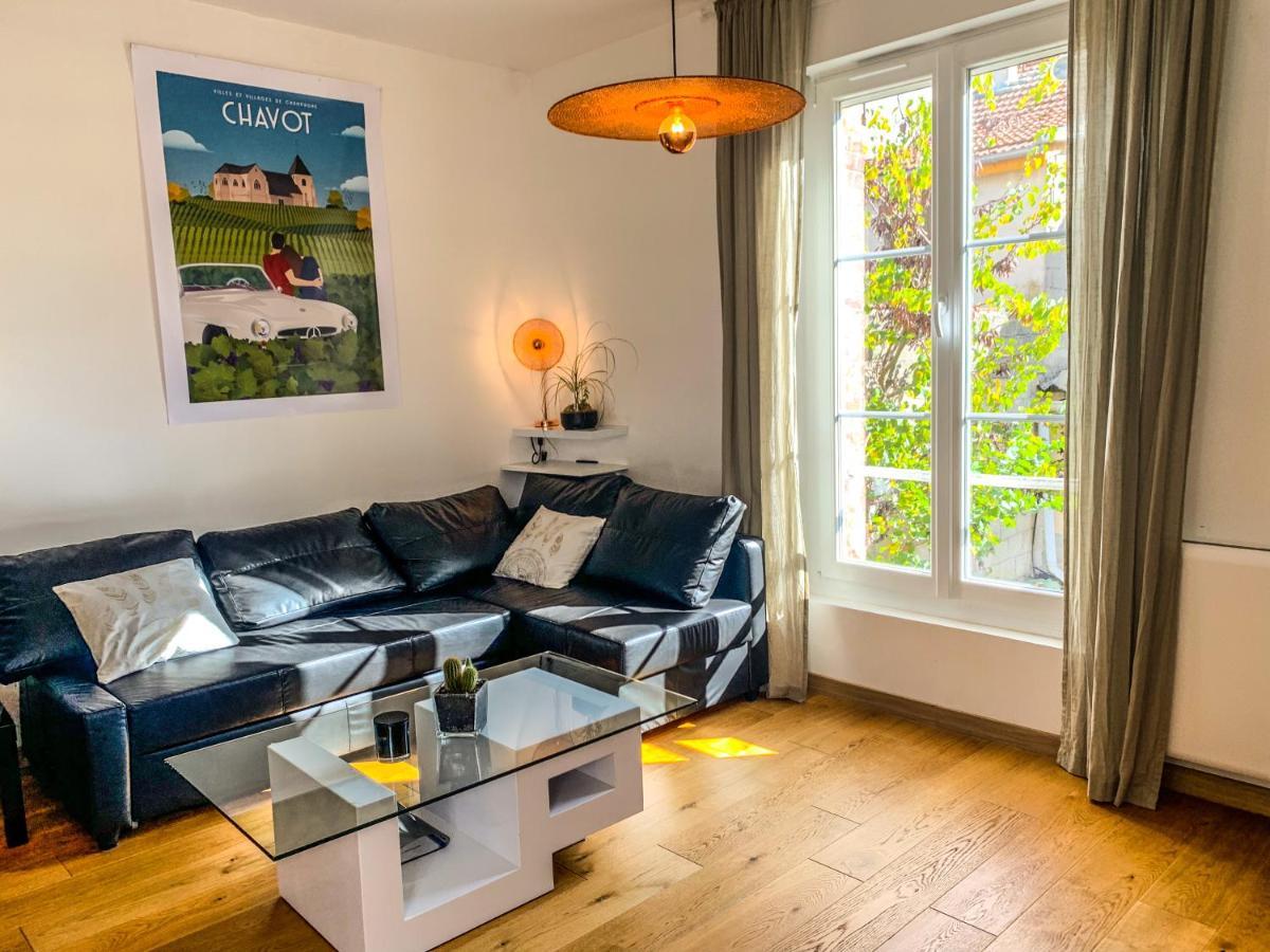 Maisonnette Du Coteau Ouest - Jardin Et Terrasse - Epernay Villa ภายนอก รูปภาพ